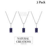 iolite pendant